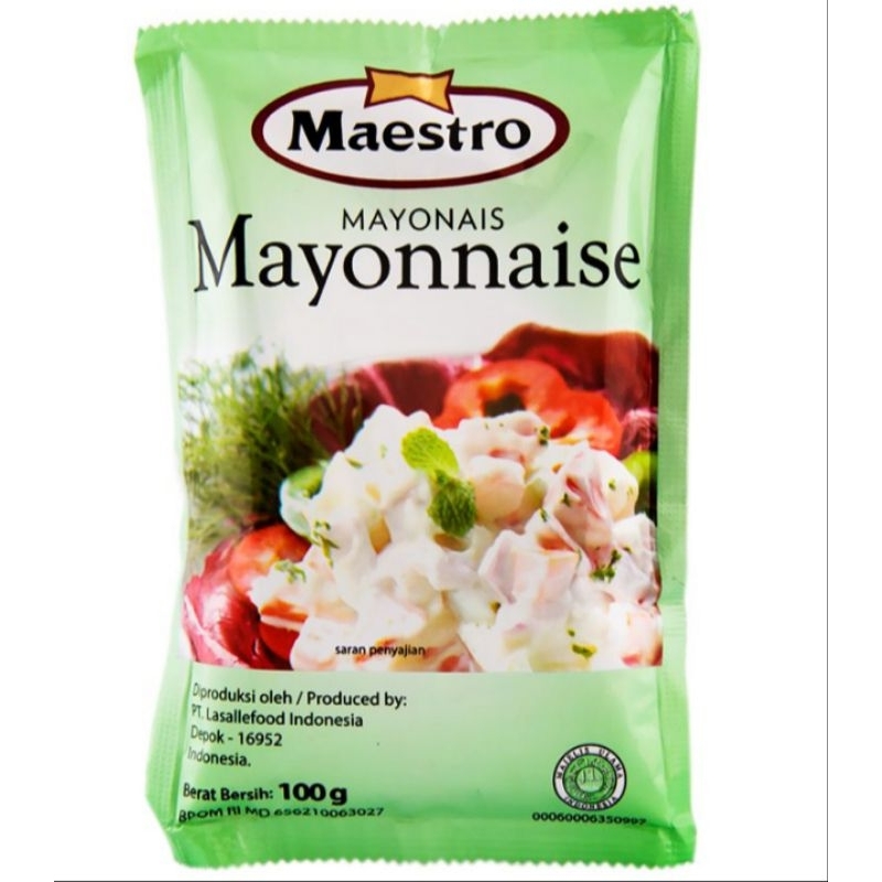 

Mayonaise Maestro salad dressing 100 gram