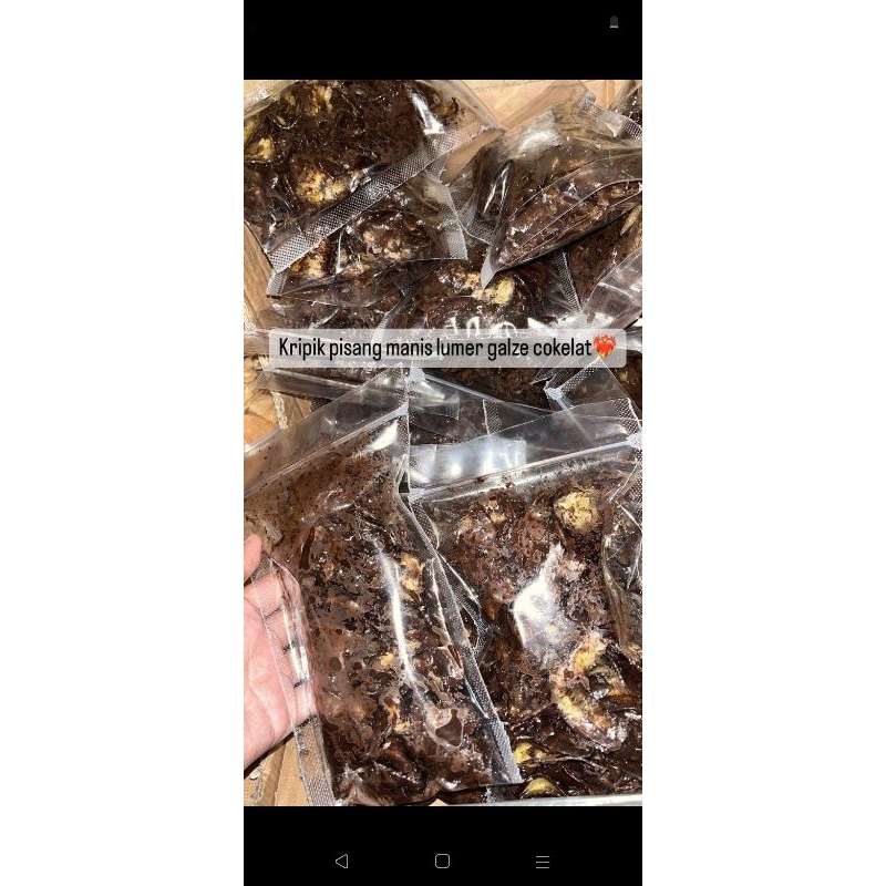 

keripik pisang lumer