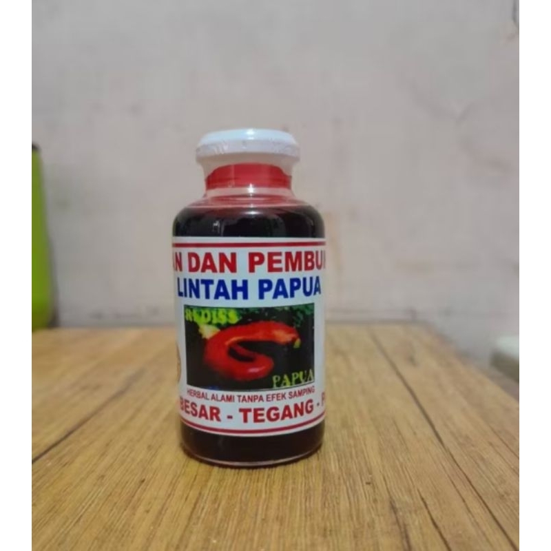 Minyak lintah & Daun pembungkus asli papua