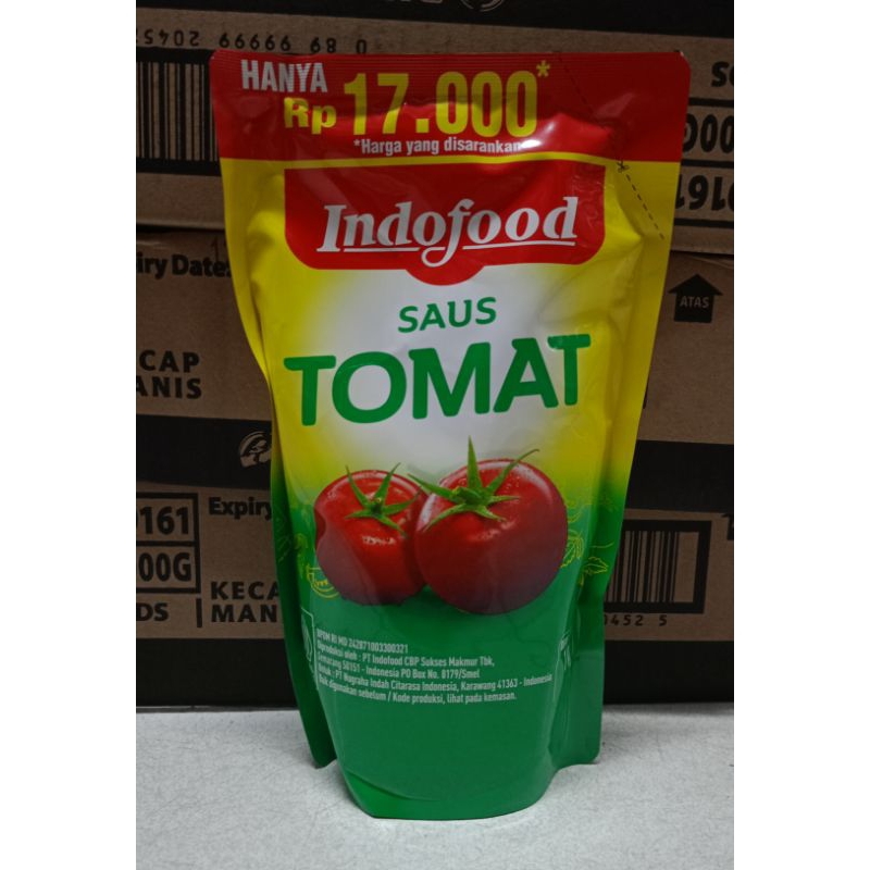 

Indofood Saus Tomat 1kg poch