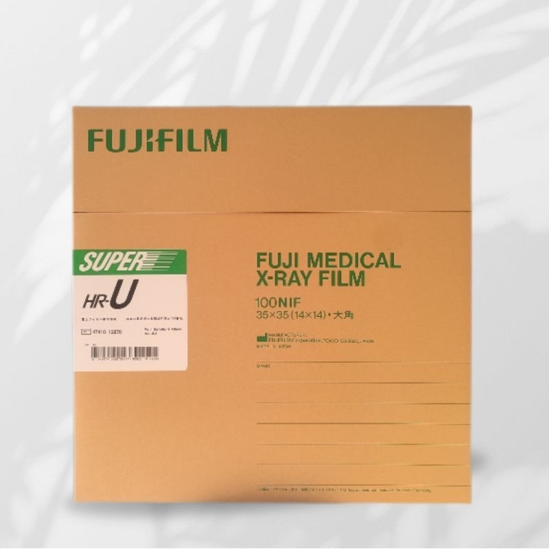 Fuji Xray Film SHR-U 35x35 film ronsen rongsen rontgen radiologi xray