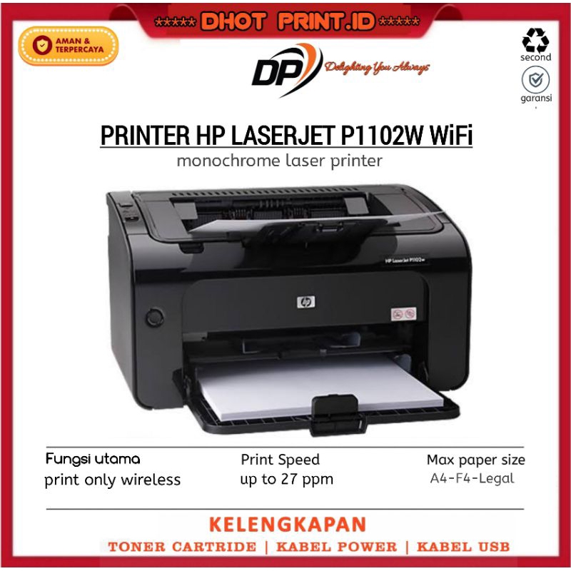 

Hp Laserjet P1102w laser print monochrome Toner cartridge CE285A