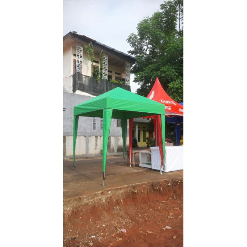 Tenda bazar Tenda cafe 2x2 tenda kafe piramid stand jualan termurah