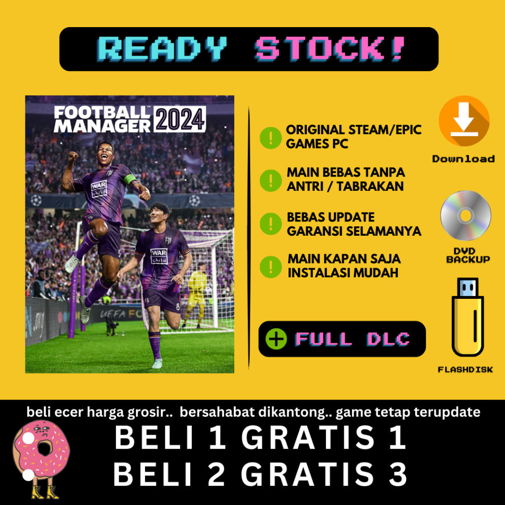 Football Manager 2024 ORIGINAL PC GAME