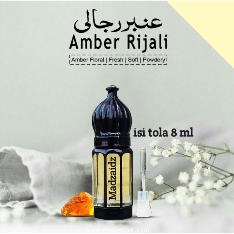 Minyak wangi Amber Rijali | Parfum amber rijali india