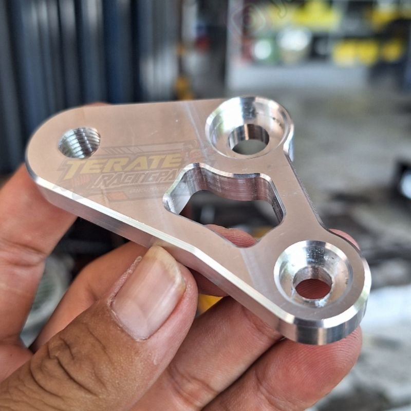 Breket knalpot Mio Sporty Mio Smile Mio Soul CNC