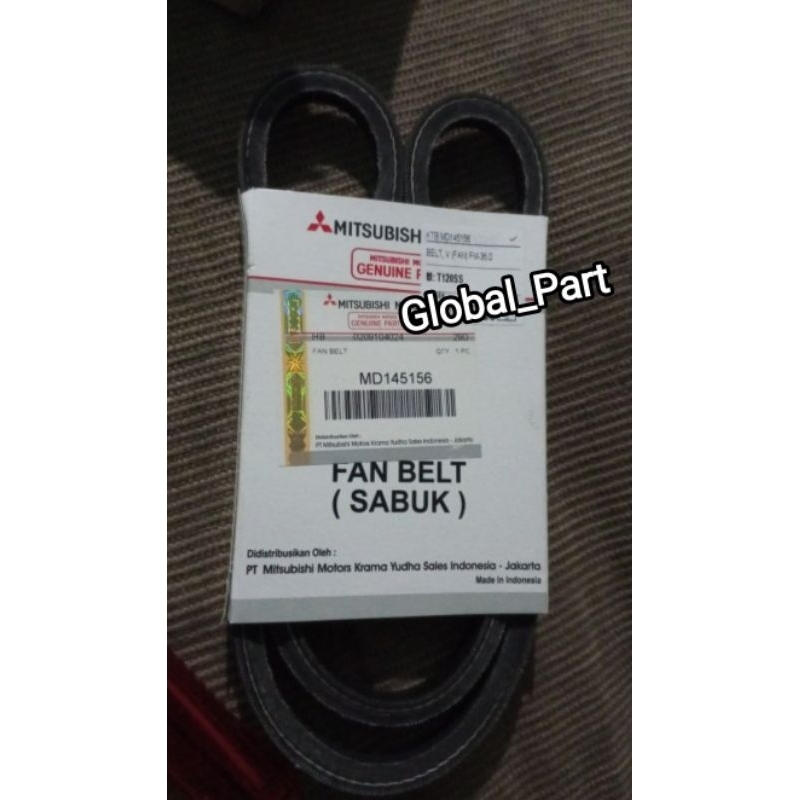original fan v belt T120ss tali sabuk kipas Mitsubishi T120 colt T 120ss 120  ss asli