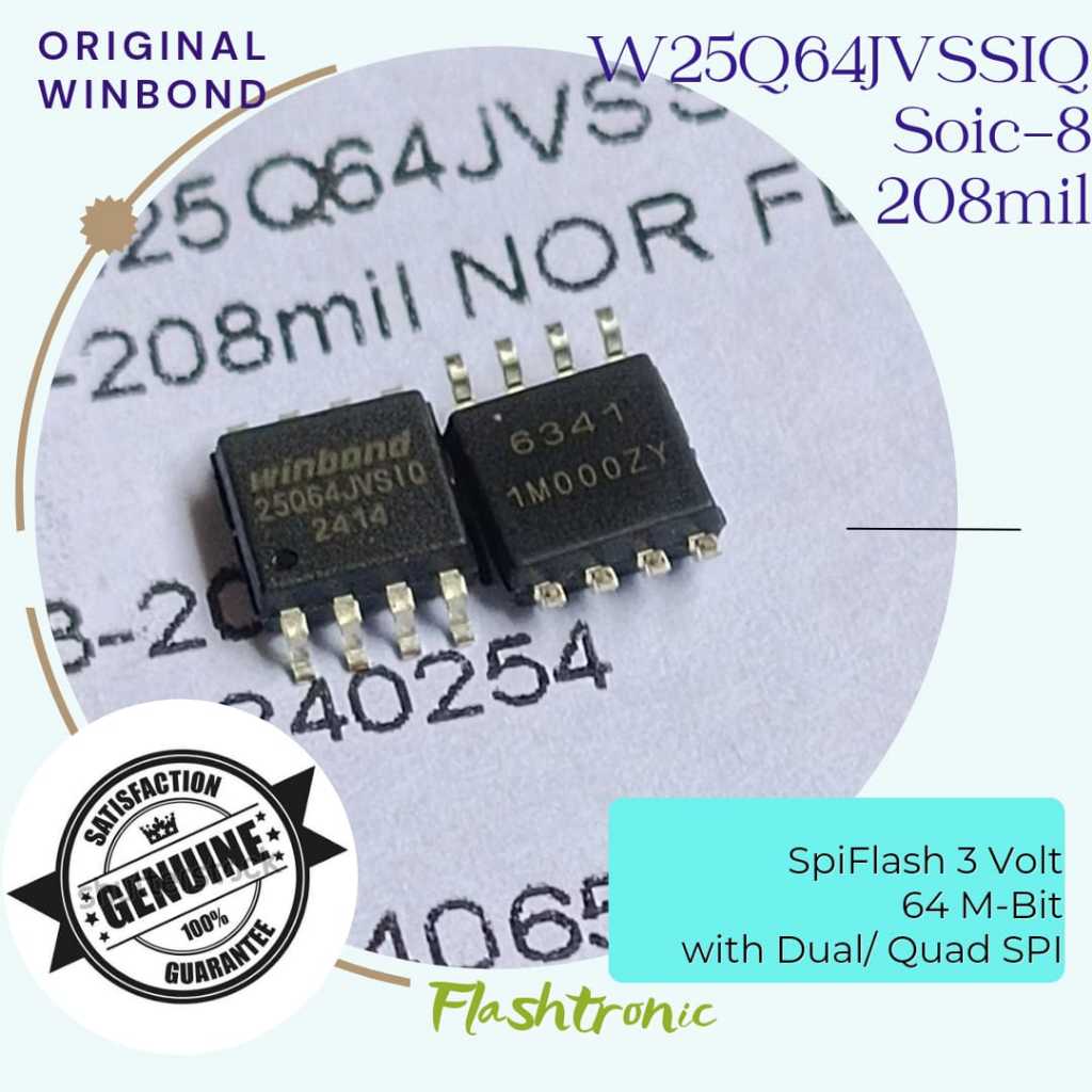 Winbond 25Q64 W25Q64JVSSIQ SOIC-8 ORIGINAL