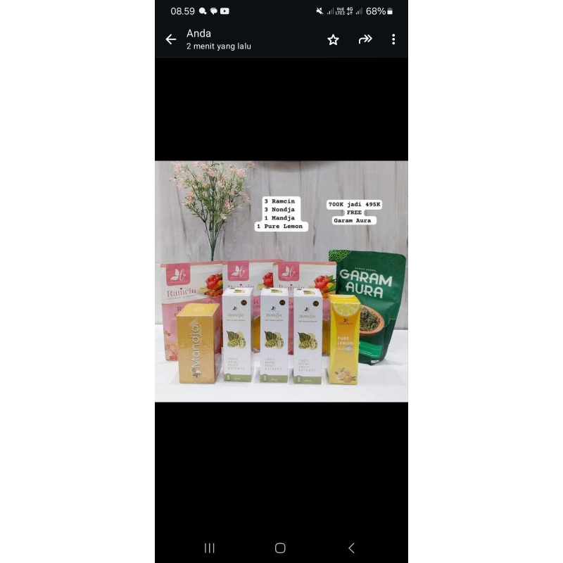 herbalove paket diet