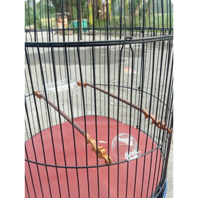 Tangkringan Ukir Burung Konin Sogon Sejajar Isi 2 Full Amplas