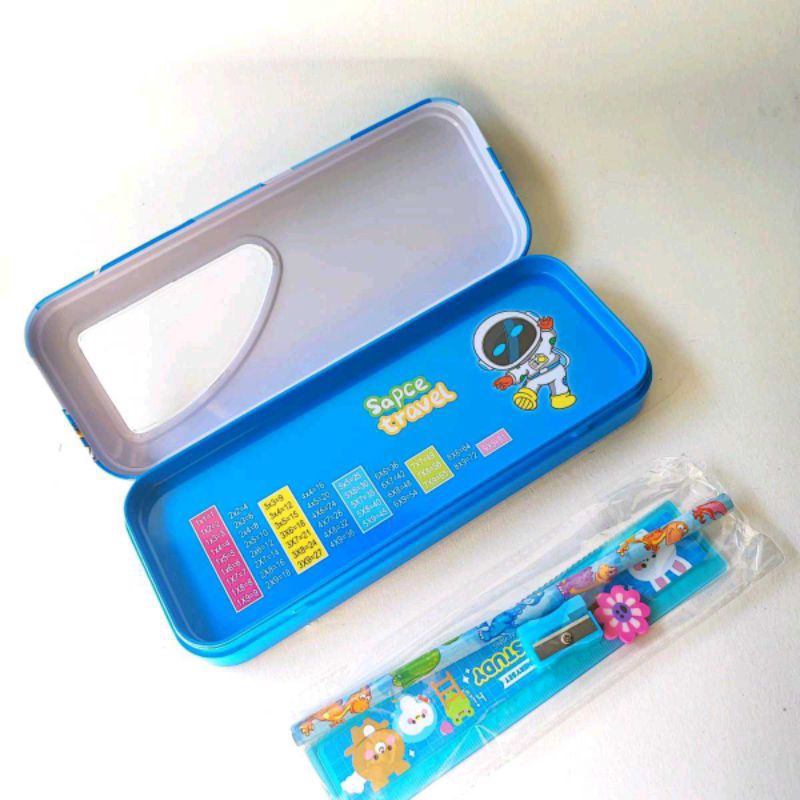 

tempat pensil seng free isi/tempat pensil murah/tempat pensil sanrio