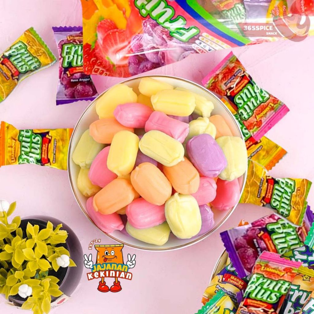 

[HALAL] LIANGGUI FRUIT PLUS 120g I PERMEN LUNAK ANEKA RASA BUAH - 108 gr
