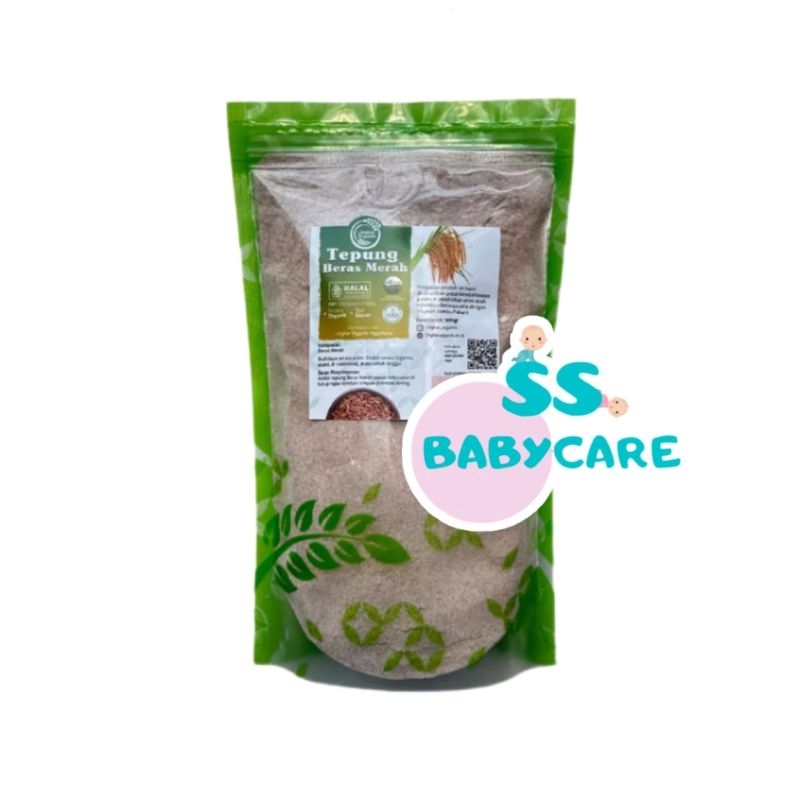 

Lingkar Organik Tepung Beras Merah 500gr - Gluten Free - Non GMO