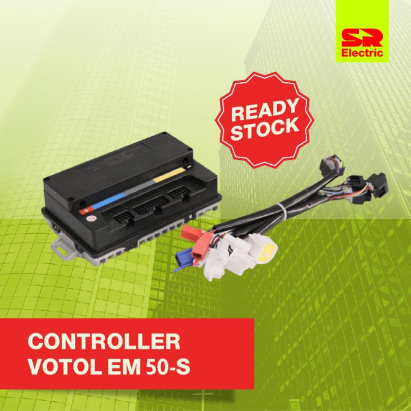 CONTROLLER VOTOL EM 50-S/ Perlengkapan Sepeda dan Motor Listrik/ Komponen Sepeda dan Motor Elektrik/