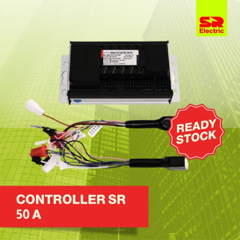 CONTROLLER SR 50 A/ Controller BLDC 120° KONTROLLER SEPEDA LISTRIK MOTOR LISTRIK 1500/2000 Watt
