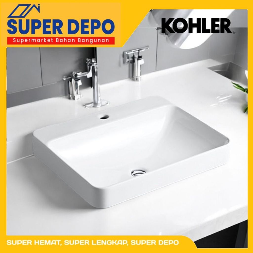 WASHTAFEL KOHLER - 2660ID-1-0 FOREFRONT RECTANGULAR VESSEL