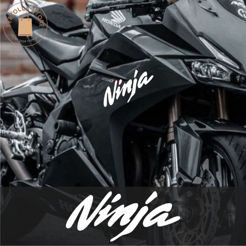 Stiker Cutting Tulisan Ninja Stiker Motor Mobil Stiker Keren Cutting Sticker