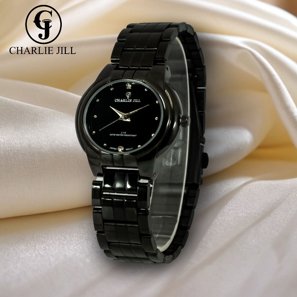 CHARLIE JILL 1157 JAM TANGAN WANITA CASUAL FAHSION ELEGAN 3 ATM WATER RESISTANT 100& ORIGINAL