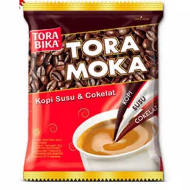 

Kopi tora bika moka 28gr 10 Sachet 1 Renteng Isi 10