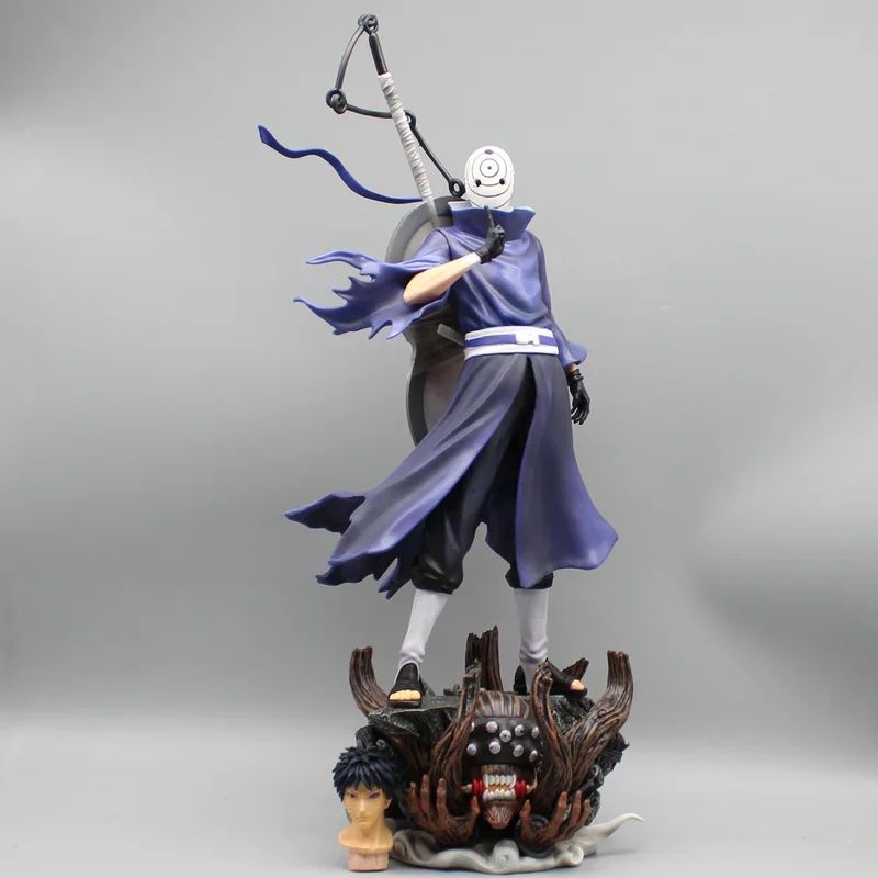 action figure naruto uchiha obito diorama