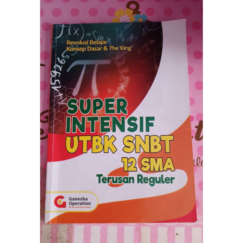 

PRELOVED BUKU SUPER INTENSIF UTBK SNBT GO 2023