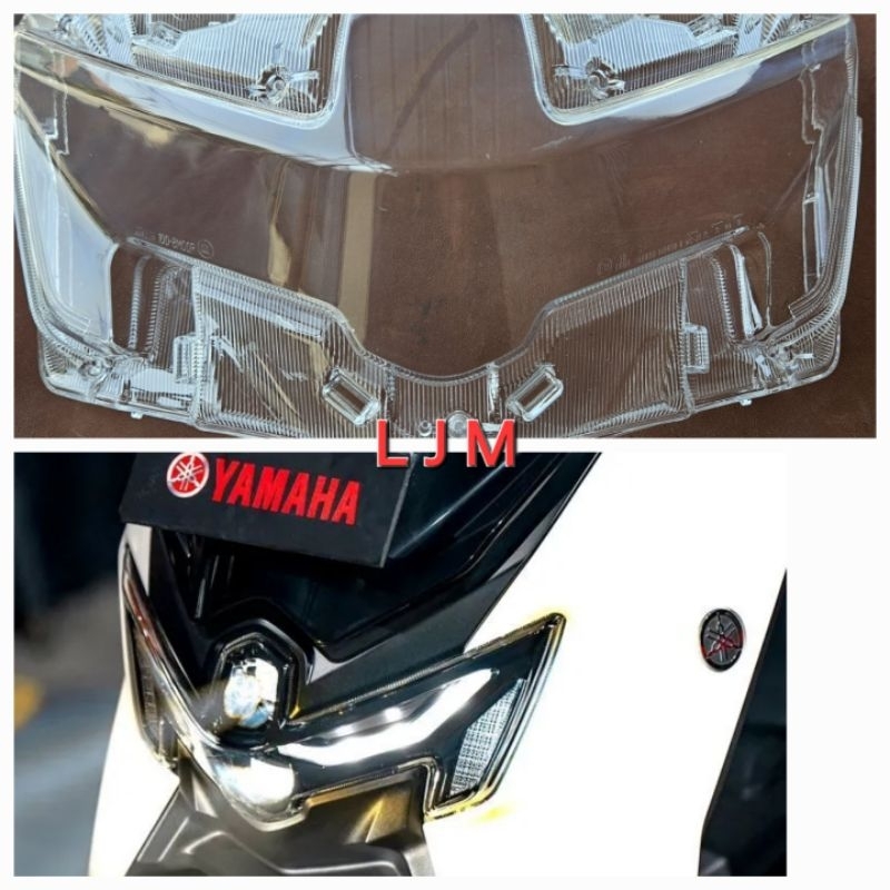 Mika / Kaca Lampu Depan / Headlamp Yamaha New Nmax Turbo / Nmax Neo Ori