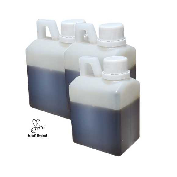 Madu Hitam Pahit Gamat Propolis Curah Isi Bersih 500gr