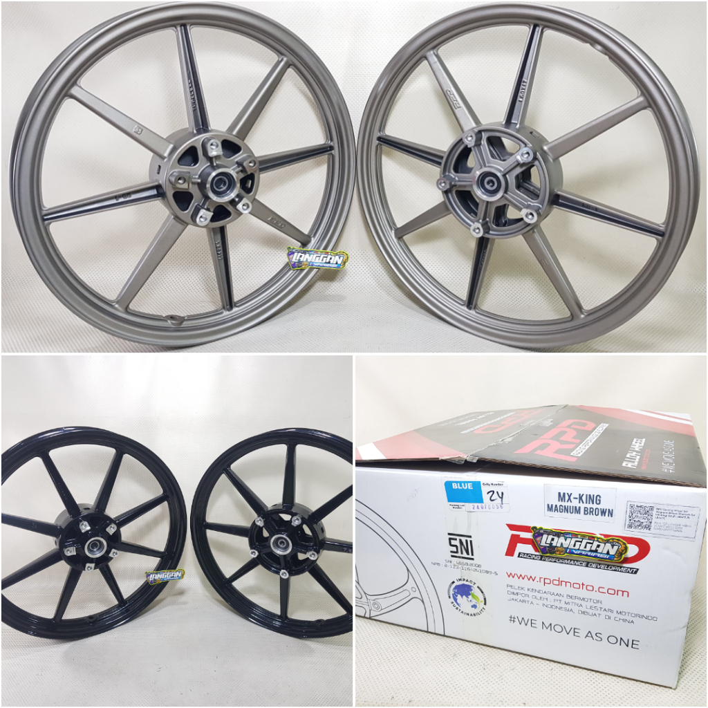 RPD Casting Wheel Velg Pelek Racing Magnum MX King MX-King 150 Palang 8 P8