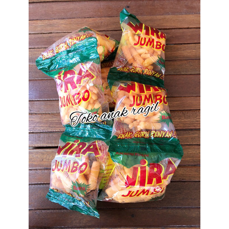 

Snack wira jumbo 1 renceng isi 10 sachet