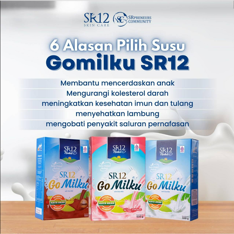 

Susu Kambing Etawa Go Milku SR12