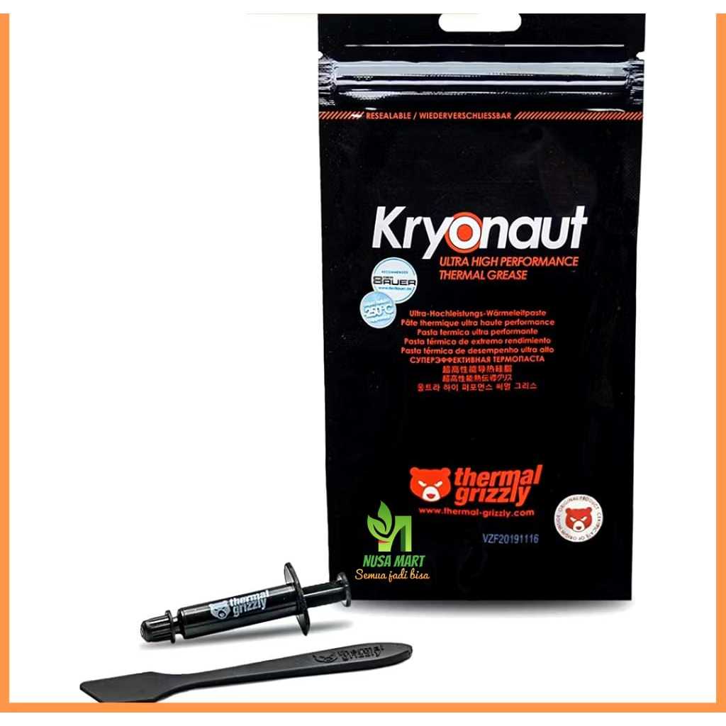 Thermal Grizzly Kryonaut Thermal paste 1gr-20gr