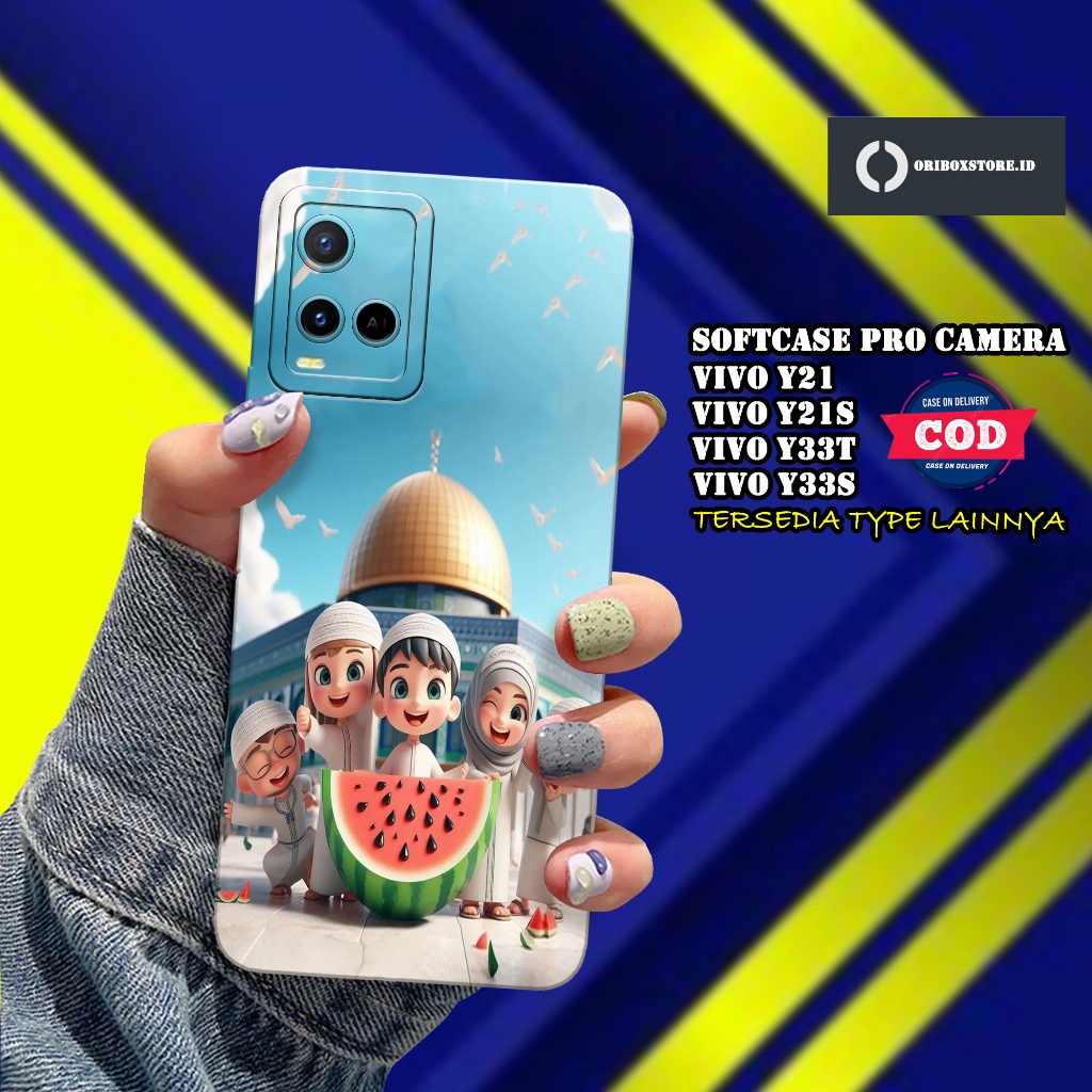 Case Hp VIVO Y21 /  Y21S / Y33S  / Y33T Terbaru - Motif Case Muslim - kesing VIVO Y21 /  Y21S / Y33S