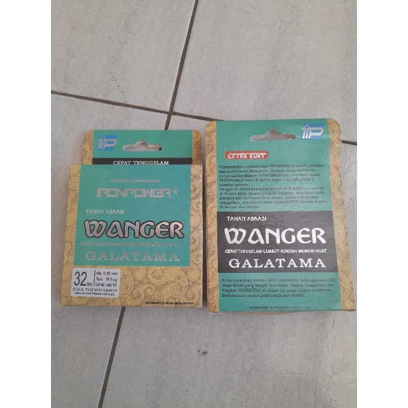 Senar wanger galatama 150m