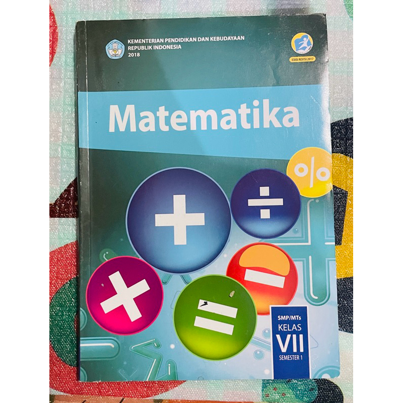 Buku Bekas Matematika SMP Kelas 7 Semester 1