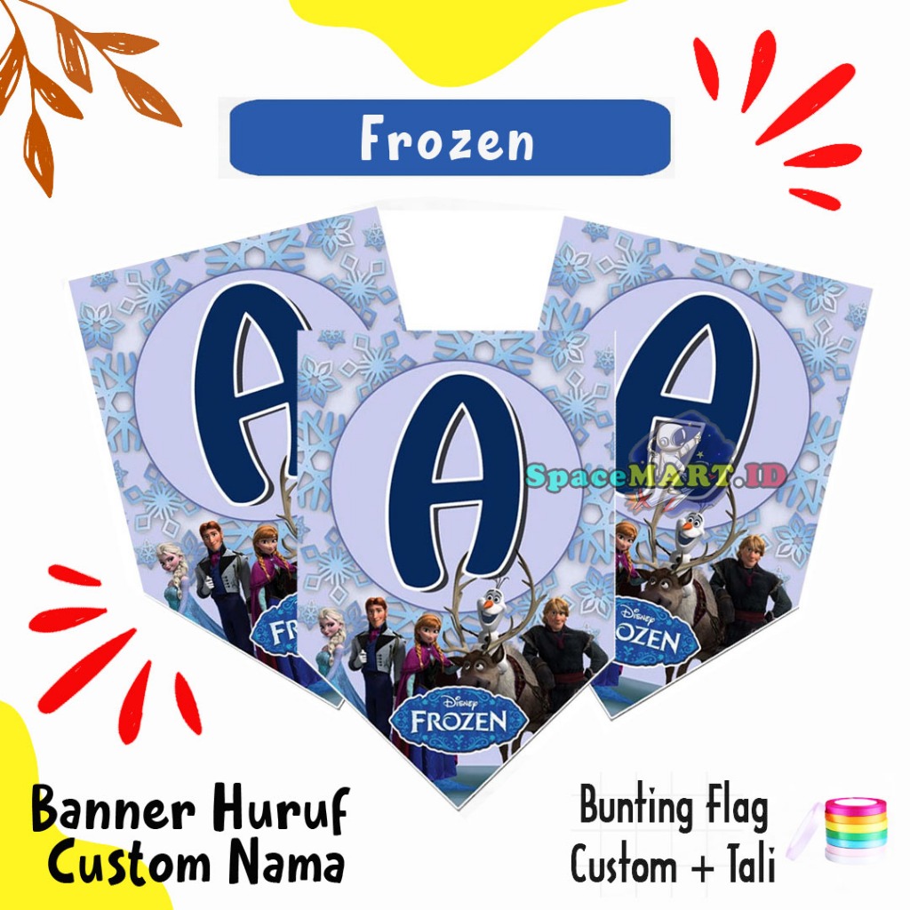 Banner Bunting Flag Happy Birthday Karakter BTS Hitam/Banner Custom Huruf dan Angka