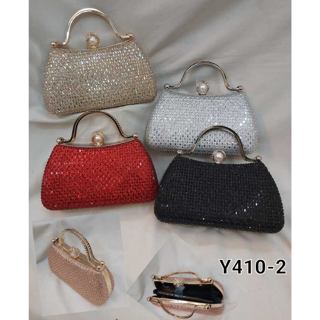 Tas Pesta Wanita Import / Tas Kristal Tas Kondangan Terbaru Ori Mewah Elegan Dompet Pesta Unik / Tas