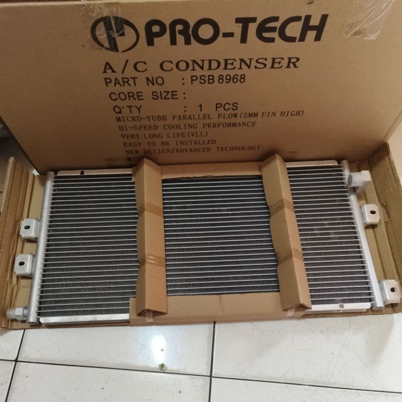Condensor Kondensor AC Mobil Kijang Diesel 2.0 / Pro-Tech / STAL