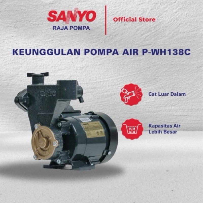 SANYO PWH - 138C Pompa Air