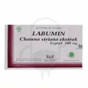 Labumin Channa Striata Ekstrak Kapsul 500mg 1 Strip 10s