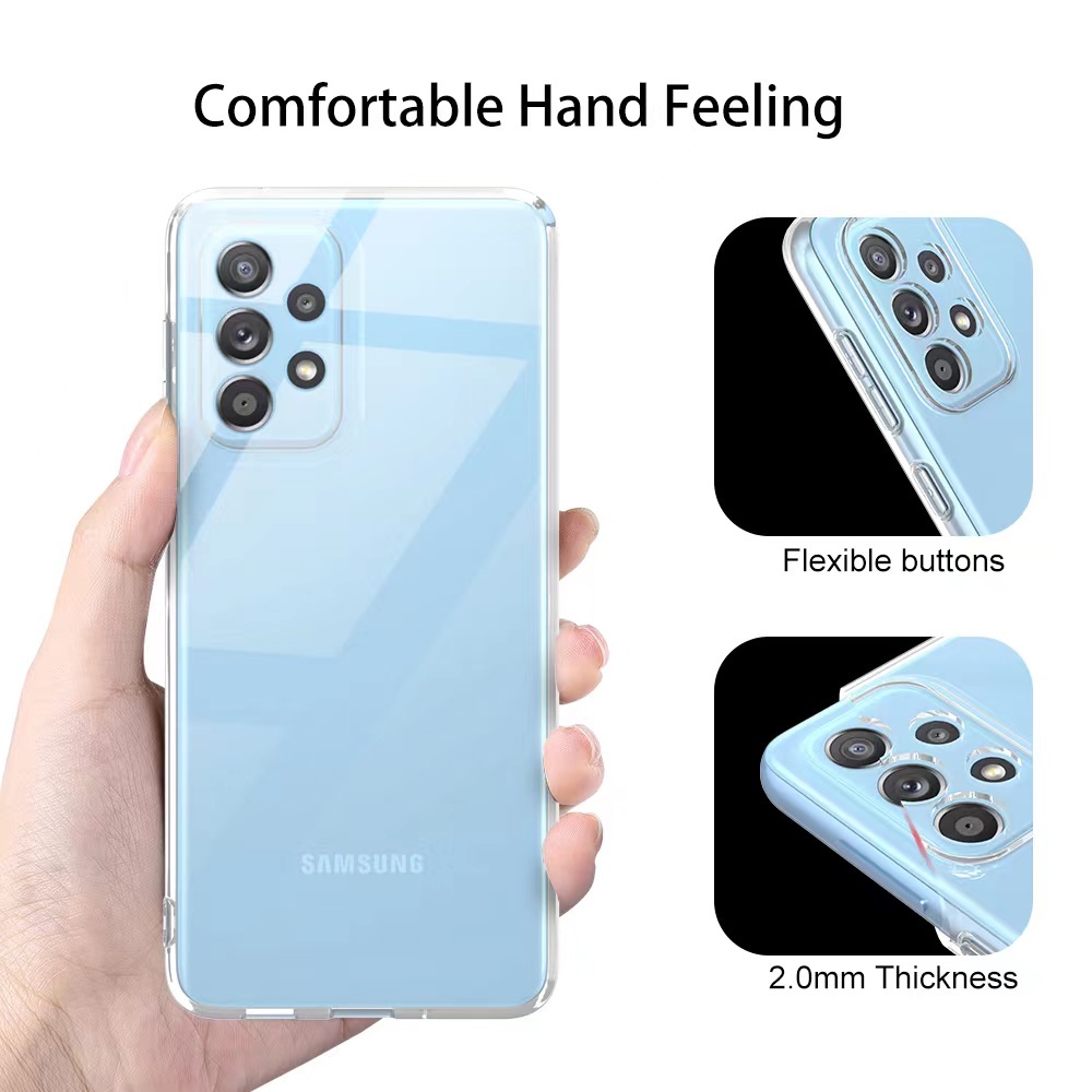 Case Samsung A53 5G Case Softcase PREMIUM CLEAR HD CAMERA PROTECTION Case Casing Hp Samsung A53 5G