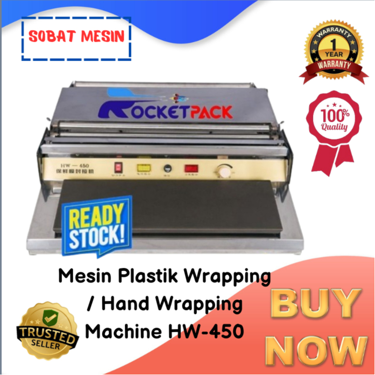Mesin Plastik Wrapping / Hand Wrapping Machine HW-450
