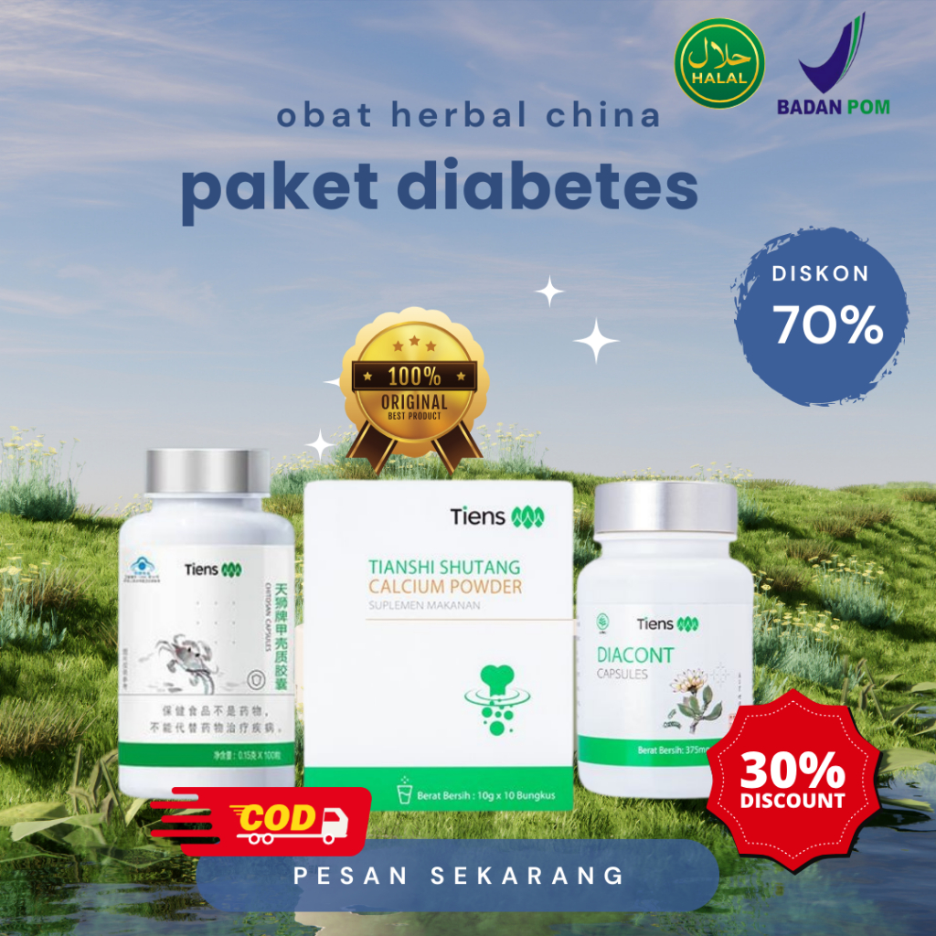 Diabetes Obat Herbal Cina Original