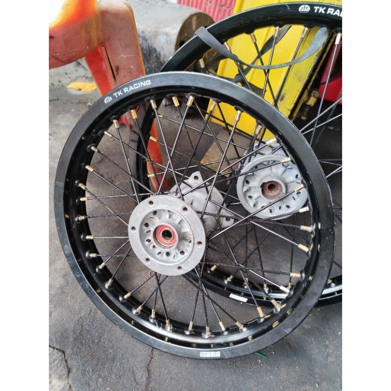 velg set TK racing 16-19 klx bonus ban