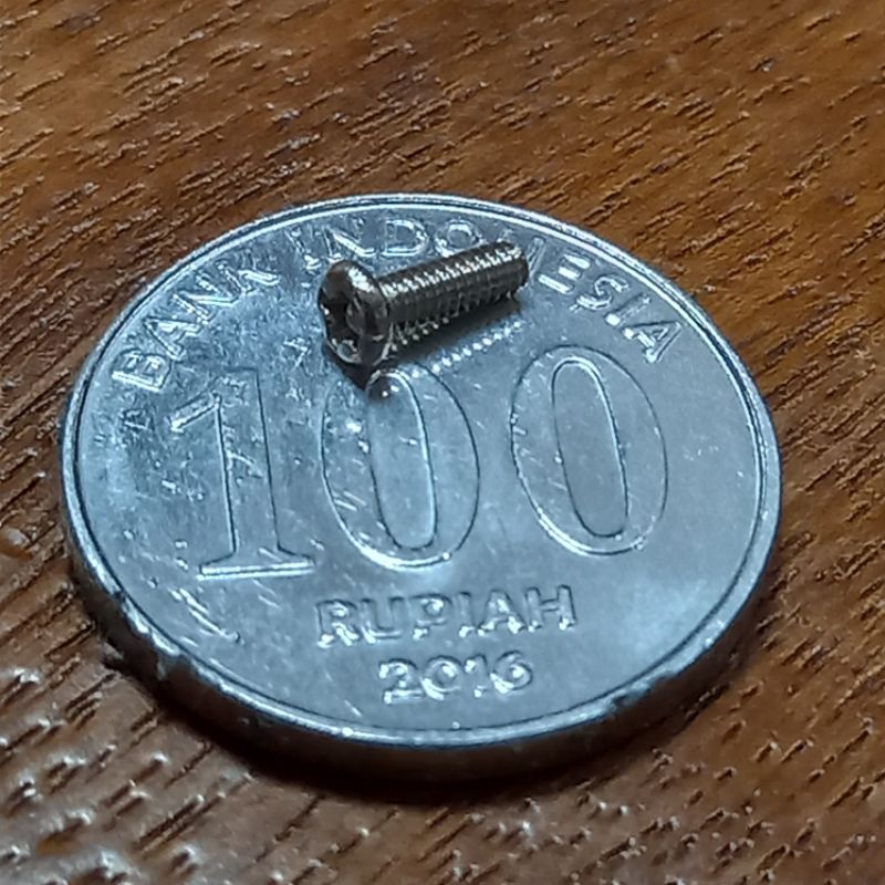 Baut 2Mm M2 X Panjang 5Mm (10Pcs)