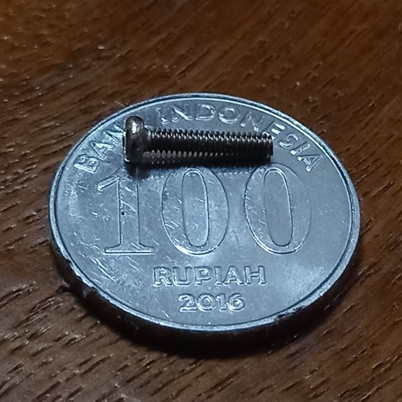 Baut 2Mm M2 X 10Mm Panjang 1Cm (10Pcs)