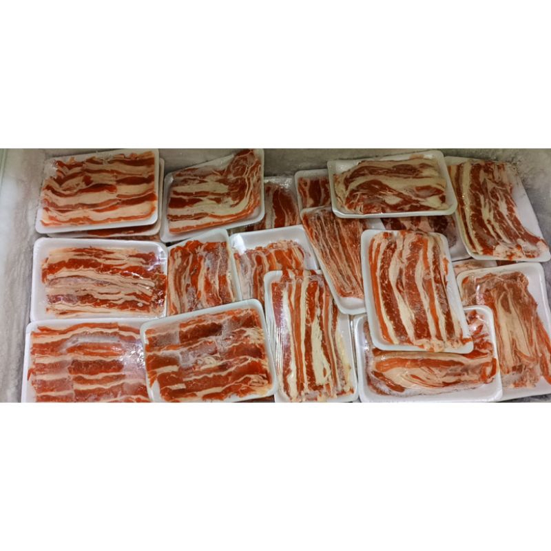 

Daging Slice Fat 250 gram Shortplate