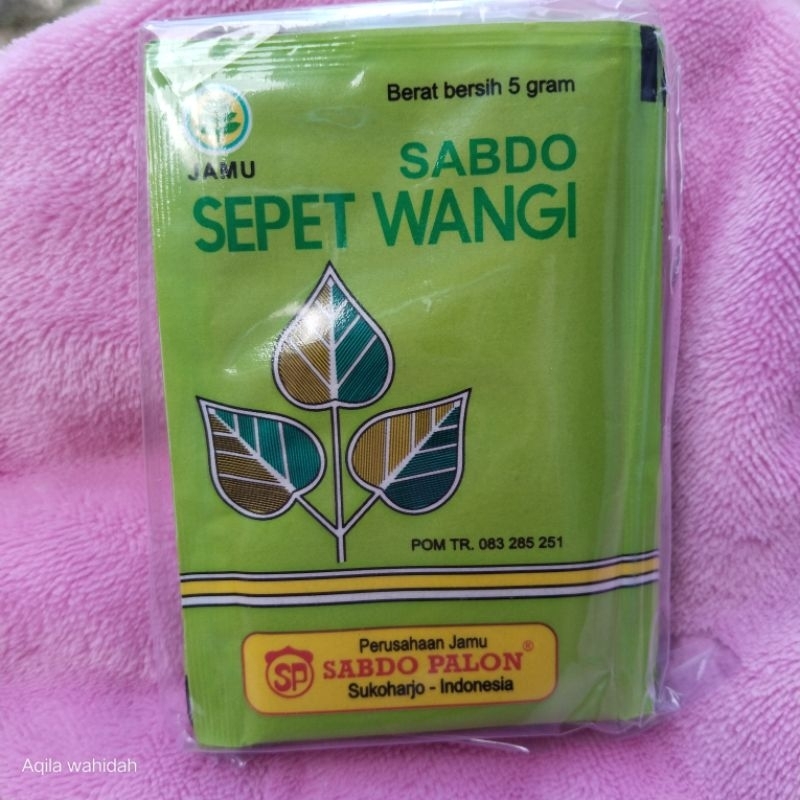

Sepet Wangi Serbuk 1 Pack isi 10 Sachet
