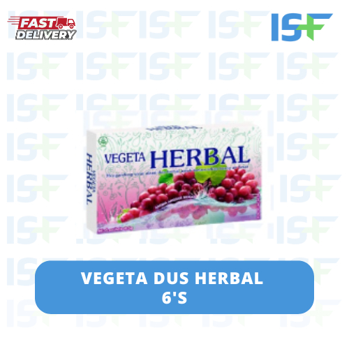 

⭐ISF⭐Vegeta Dus Herbal 6's