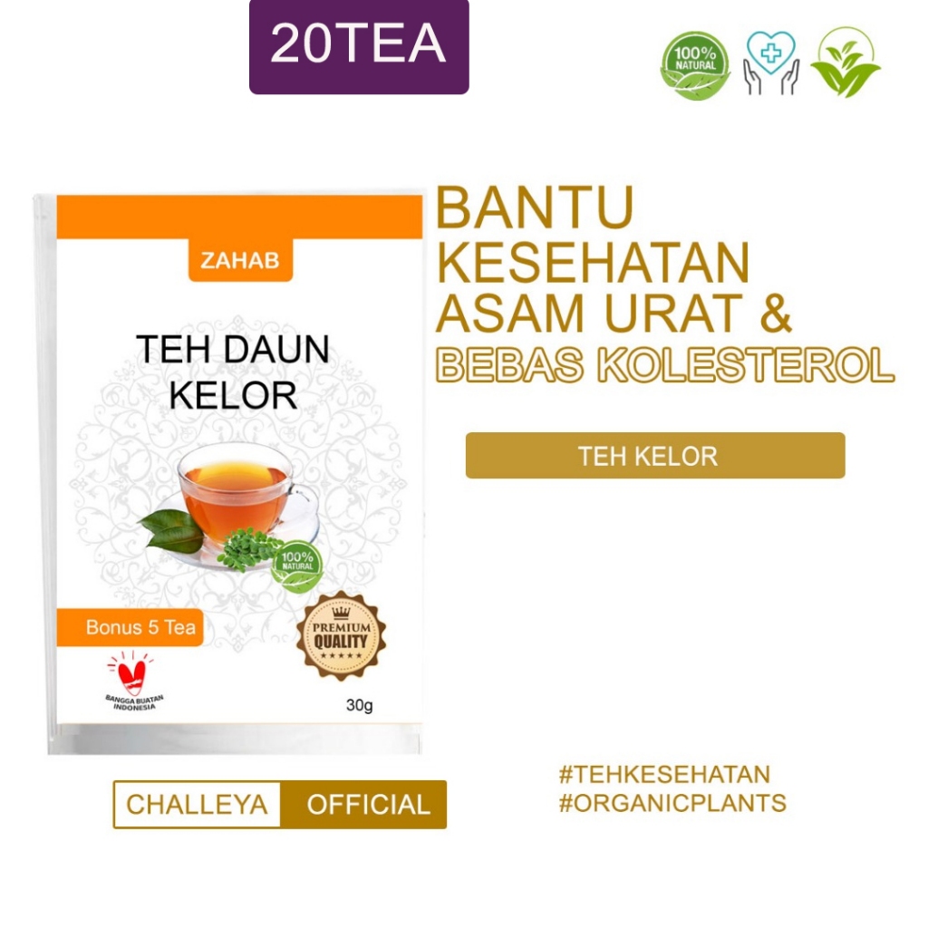 

Teh Daun Kelor Zahab