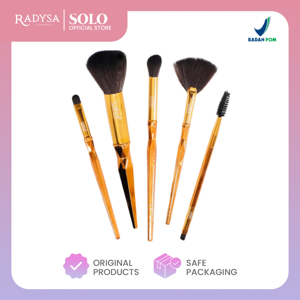 𝐑𝐀𝐃𝐘𝐒𝐀 - SALSA Abrakada Brush Kuas Make Up Set Brush